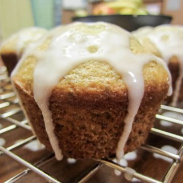 Lemon Flax Muffins | www.infinebalance.com #recipe