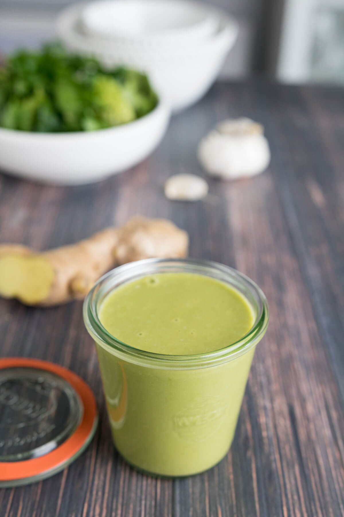 Green Onion and Miso Salad Dressing The In Fine Balance Food Blog