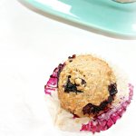 Quinoa Muffins with Blueberry and Chia Seed| www.infinebalance.com #recipe #vegan
