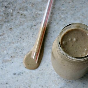 chocolate peanut better smoothie | www.infinebalance.com