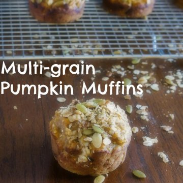 Mutli-Grain Pumpkin Muffins | www.infinebalance.com