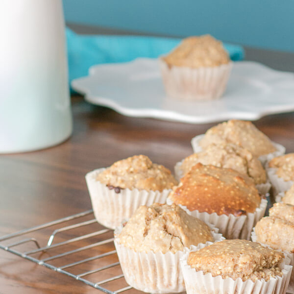 Millet and Oat Muffins | www.infinebalance.com #vegan #breakfast