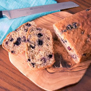 Blueberry Citrus Loaf {vegan} | www.infinebalance.com