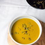 Roasted Butternut Soup with pepitas