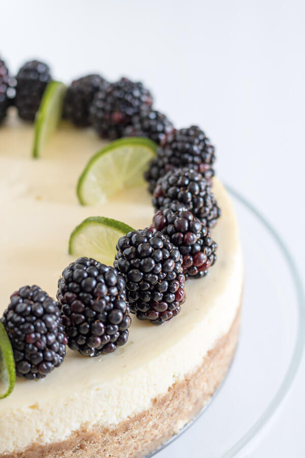 Key Lime Pie Cheesecake | www.infinebalance.com #recipe