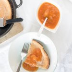Apricot Dutch Baby Pancake | www.infinebalance.com #recipe #breakfast