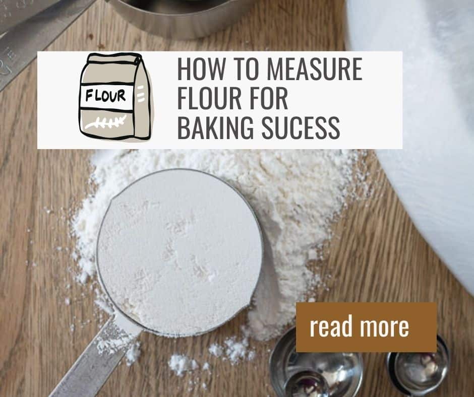 The best way to measure flour for home baking | The In Fine Balance ...