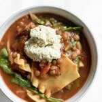 Vegan Lasagna Soup | The infinebalance Food Blog