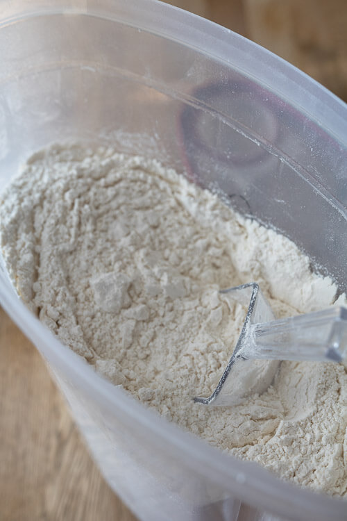 flour storage bin