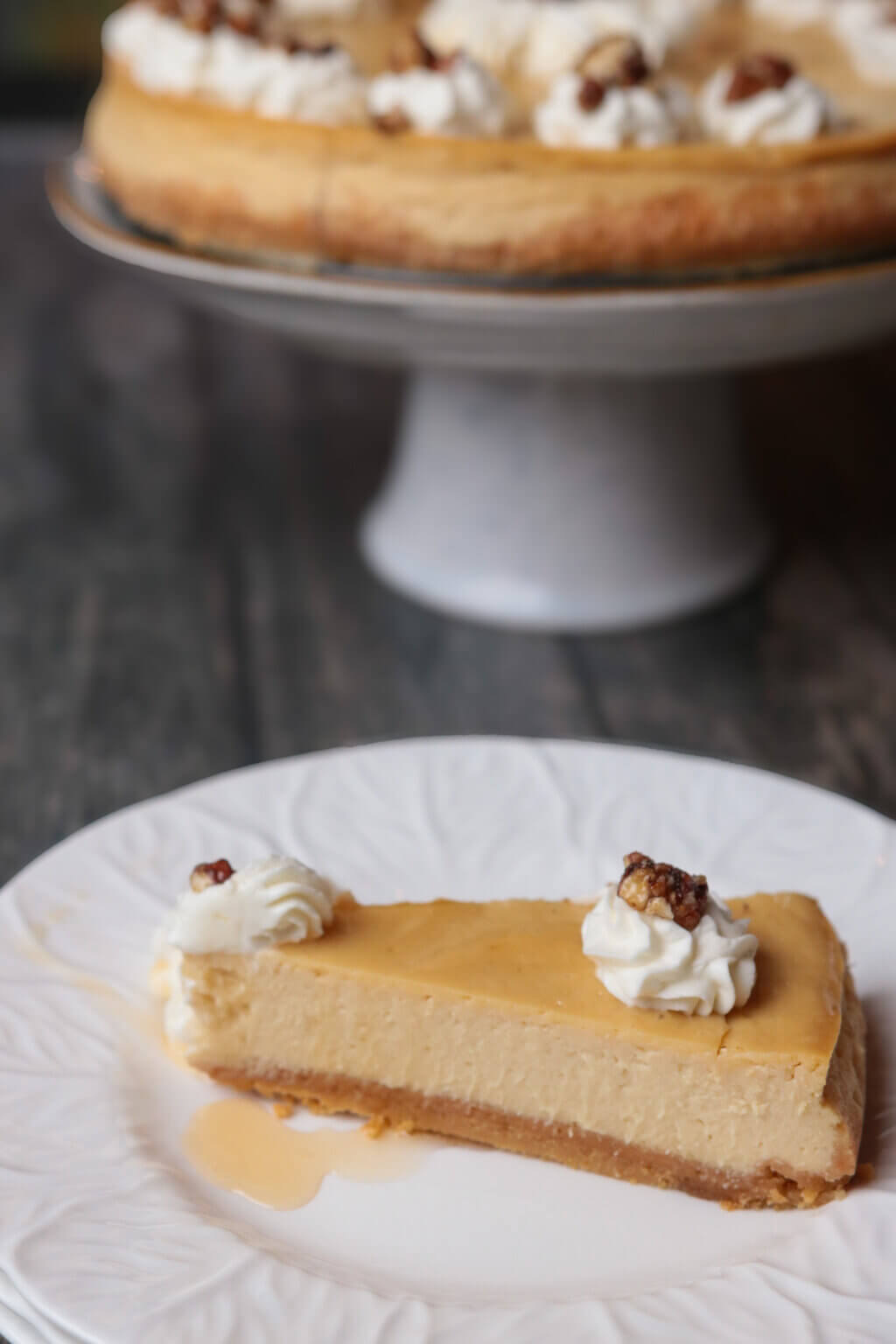 Canadian Maple Cheesecake The In Fine Balance Food Blog
