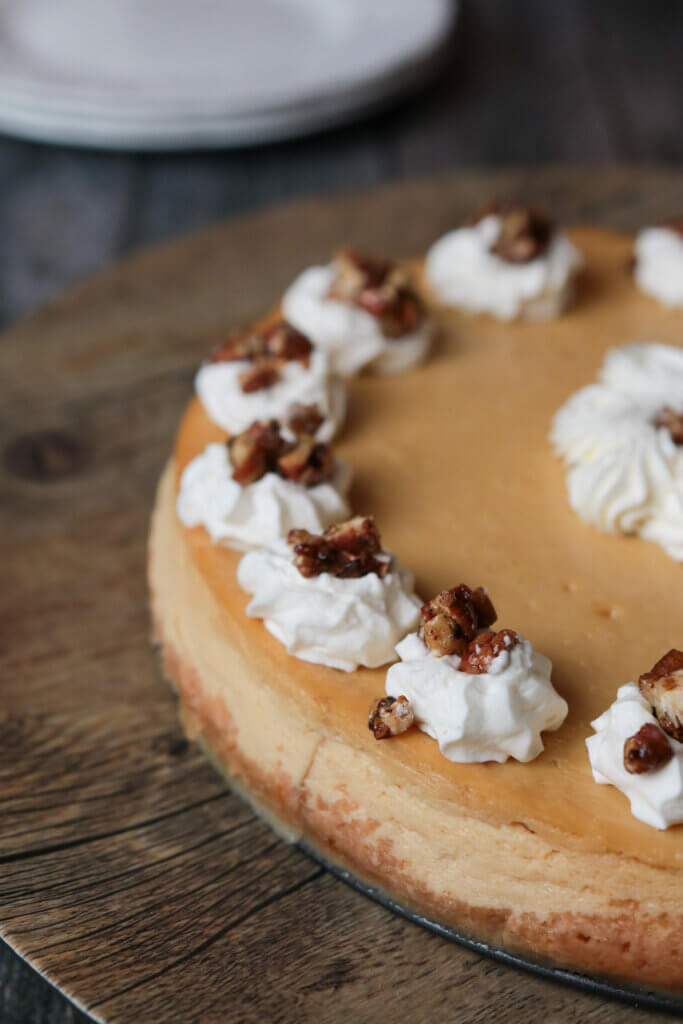 Canadian Maple Cheesecake The In Fine Balance Food Blog