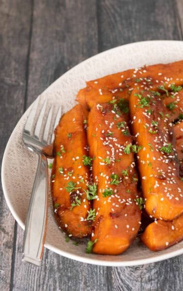 Soy-Glazed Sweet Potatoes